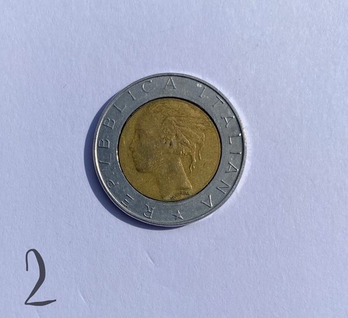 Monete italiane rare 500 - , lire