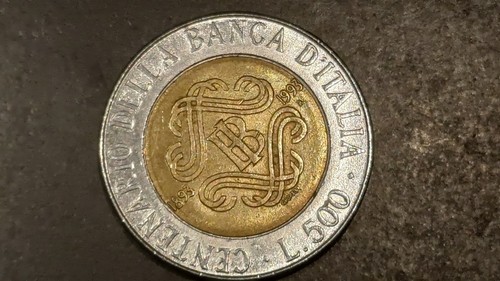 Moneta 500 lire istat - 500,