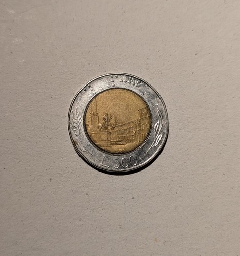 Rara moneta 500 lire anno - rara,