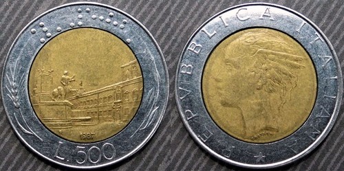 Rara moneta italia repubblica - rara,
