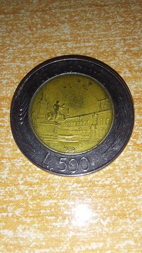 Moneta 500 lire - da, rara