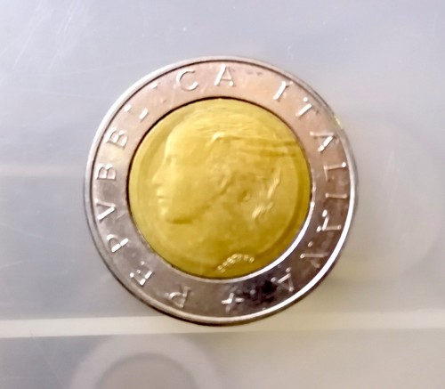 Moneta rara 500 lire - 500,