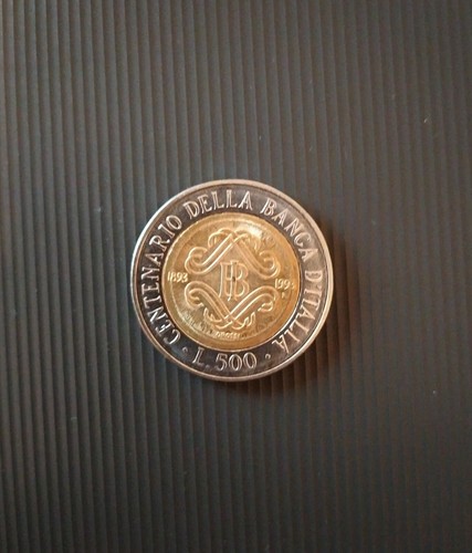 Moneta rara 500 lire - moneta,
