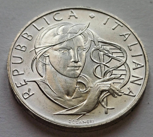 Moneta 1989 italia repubblica - moneta,