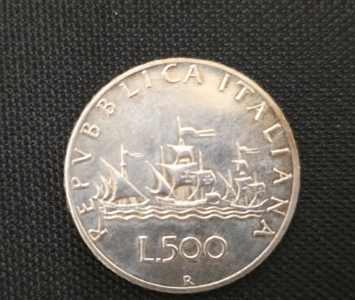 500 lire argento - lire, caravelle