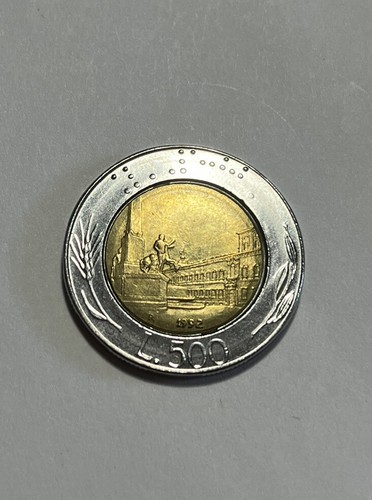 Moneta 500 lire - moneta, da