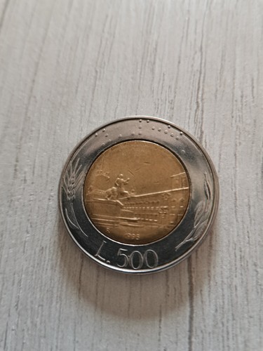 Moneta 500 lire del - , 1995