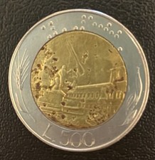 Moneta rara da 500 lire