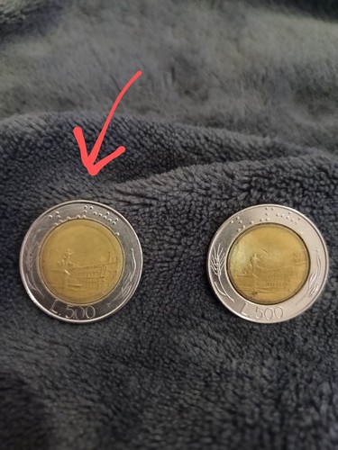 Moneta 500 lire bimetallica - 500,