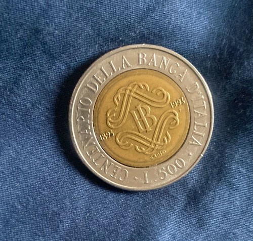 Rara moneta 500 lire - rara,