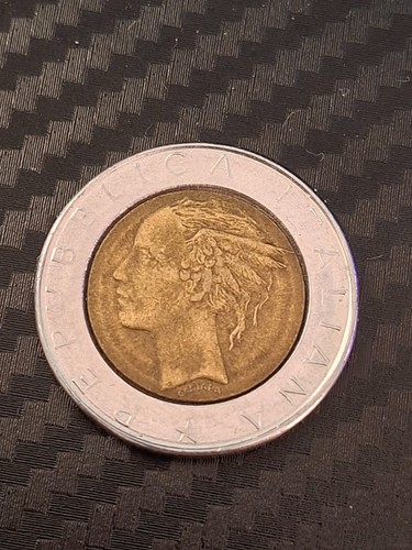 Moneta rara 500 lire - 500,