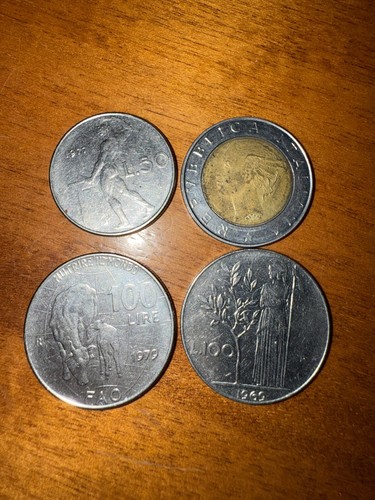 Monete rare 500 lire italia - lire,