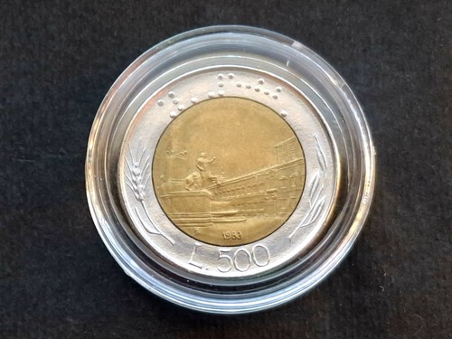 Moneta 500 lire rara 1983 - moneta,