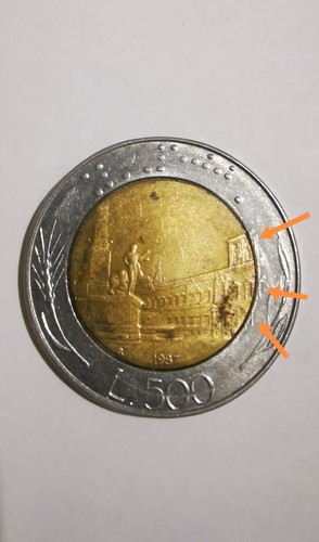 Moneta 500 lire - lire, rara