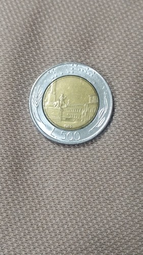 Rara moneta 500 lire anno - rara,