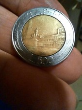 MONETA DA 500 LIRE BIMETALLICA