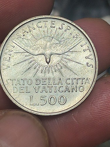 Moneta 500 lire argento 1963 - moneta,