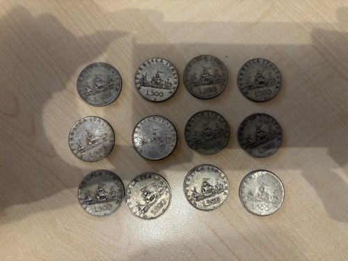 Lotto monete rare 500 - di, 12