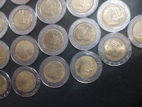 Monete 500 lire - 22,