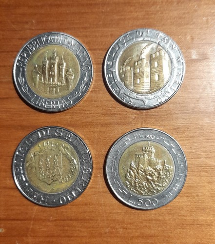 Moneta 500 lire - moneta,