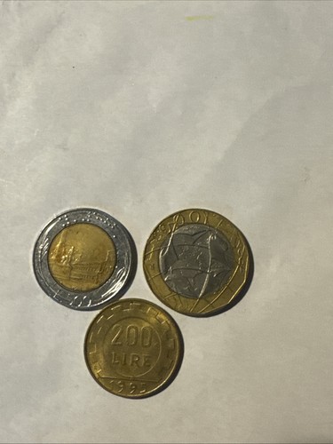 Monete italiane lire rare - in,