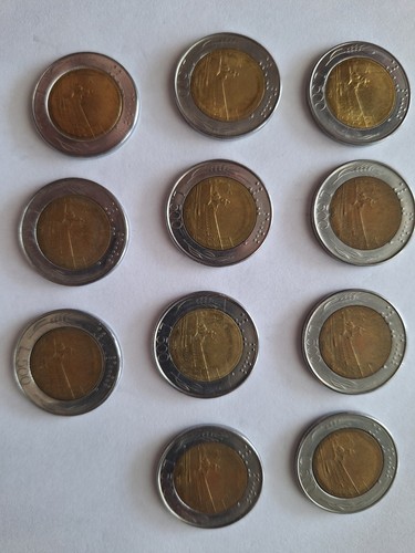 Moneta 500 lire - moneta,