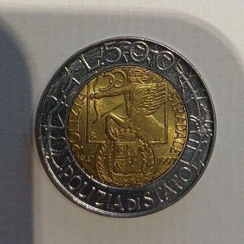 Moneta rara 500 lire - 500,