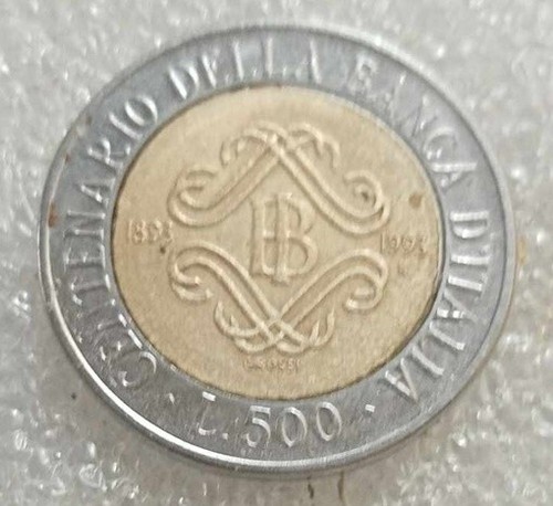 Moneta 500 lire repubblica - lire,