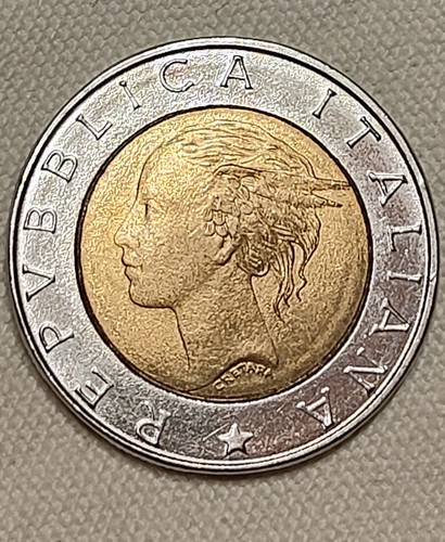 Monete 500 lire - 12, dal