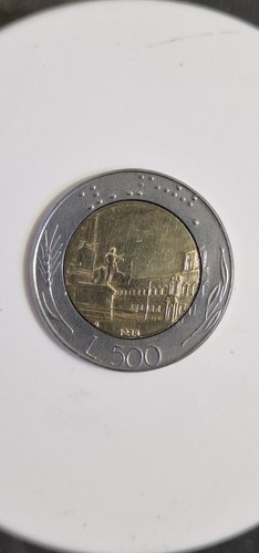 Moneta rara 500 lire - 500, di